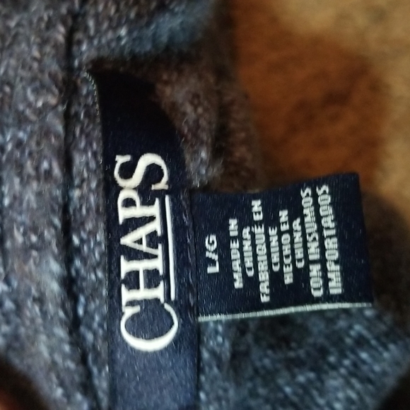 Chaps Open Sweater Vest - Picture 6 of 7